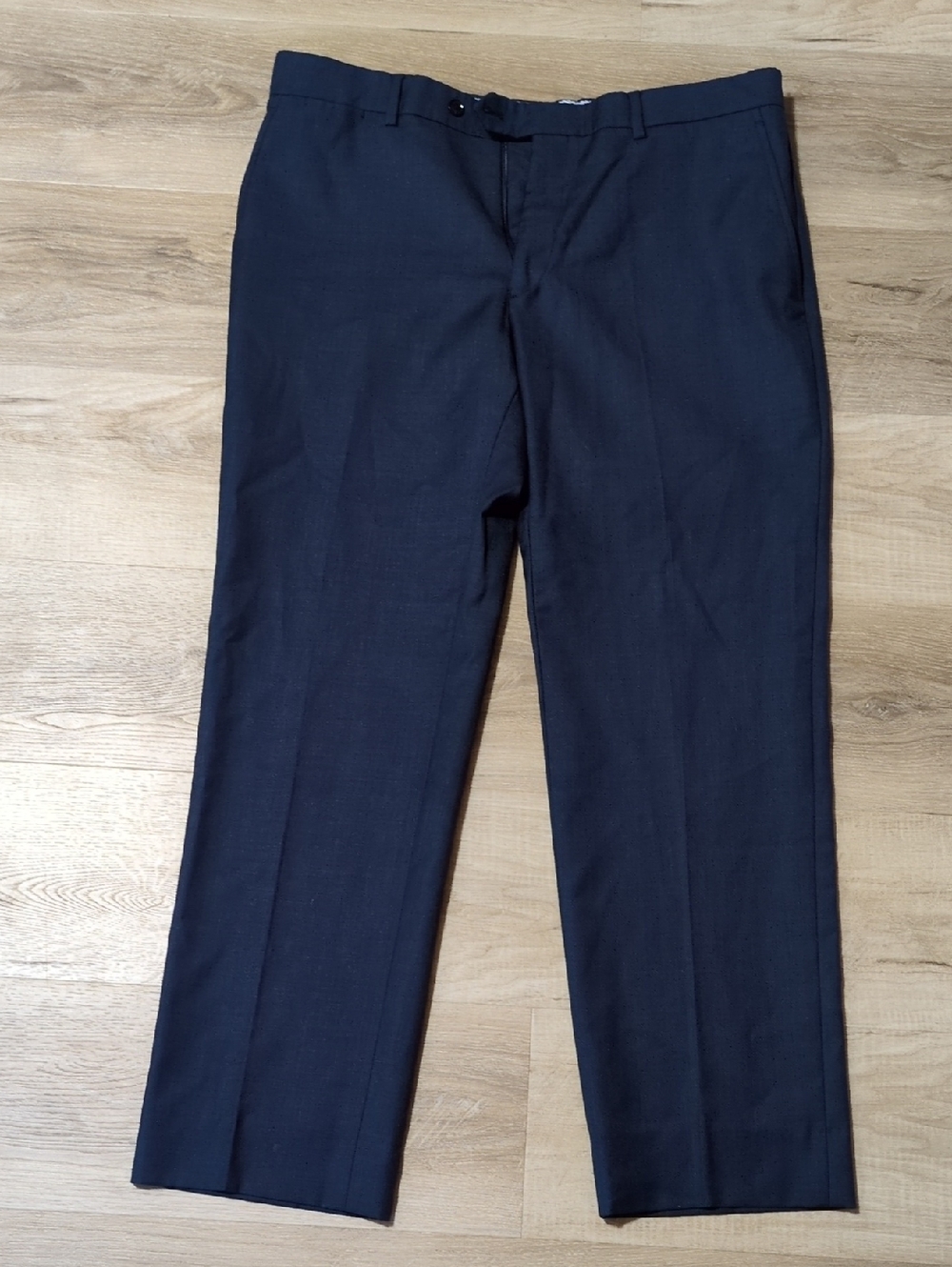 Tommy Hilfiger Dark Navy Straight Dress Pants